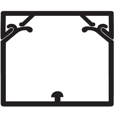 DKC 01780, Кабель-канал 60x40 с крышкой с направляющими для установки разделителей TA-GN DKC 01780