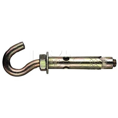 Экопласт 47581, Анкер  болт с крюком М6 8х60, (1уп=100шт) Экопласт 47581