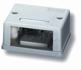 AESP SM1-01-EW, Коробка настенная для модуля 25x50 мм AESP SM1-01-EW