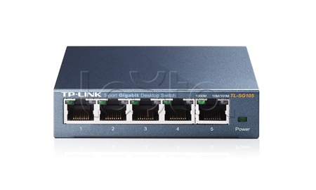 TP-Link TL-SG105, Коммутатор 5-портовый гигабитный настольный TP-Link TL-SG105
