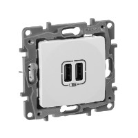 Legrand 672294, Розетка 2хUSB Legrand 672294