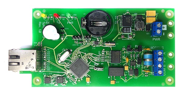 SIGUR Rubezh - Преобразователь интерфейса (Modbus&lt;-&gt;Ethernet), Преобразователь интерфейса SIGUR Rubezh - Преобразователь интерфейса (Modbus&lt;-&gt;Ethernet)