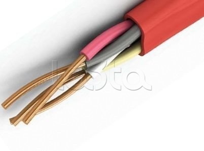 КабельЭлектроСвязь КПСВВнг(А)-LS 2x2x1 (200 м), Кабель пожаробезопасный, групповой прокладки, для систем сигнализации и управления с пониженным дымо- и газовыделением КПСВВнг(А)-LS 2x2x1 КабельЭлектроСвязь (200 м)