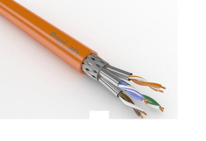 Паритет  ParLan S/FTP Cat6A 4x2x0.57 ZH нг(А)-HF (305 м), Кабель связи симметричный, для структурированныx сетей, внутренней прокладки ParLan S/FTP Cat6A 4x2x0.57 ZH нг(А)-HF Паритет (305 м)