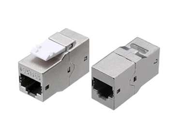 Hyperline (CA2-KJ-C6A-SH-BK), Проходной адаптер Hyperline (CA2-KJ-C6A-SH-BK)