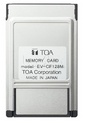 TOA EV-CF128 M, Карта памяти TOA EV-CF128 M
