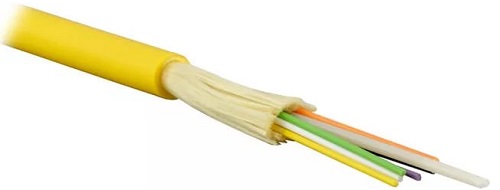 LANMASTER LAN-OFC-GYXY08S2, Кабель LANMASTER loose tube, 2 силов.эл. steel wire, GYXY, PE, внешний, 8 х OS2, км LANMASTER LAN-OFC-GYXY08S2