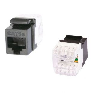 Eurolan 16B-U5-03WT, Модуль Keystone Jack RJ45, категория  5e, неэкранированный Eurolan 16B-U5-03WT