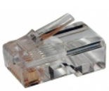 TWT-PL12-6P2C/100, Коннектор телефонный TWT-PL12-6P2C/100