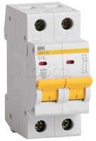 IEK MVA20-2-001-C, Выключатель автоматический 2P 1A (тип C) IEK ВА47-29 2P 1A (MVA20-2-001-C)