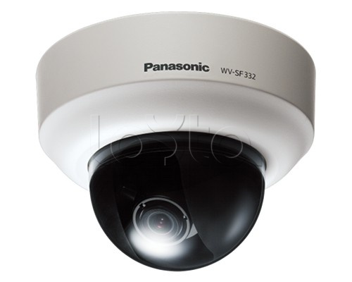 Panasonic WV-SF336E, IP-камера видеонаблюдения купольная фиксированная Panasonic WV-SF336E