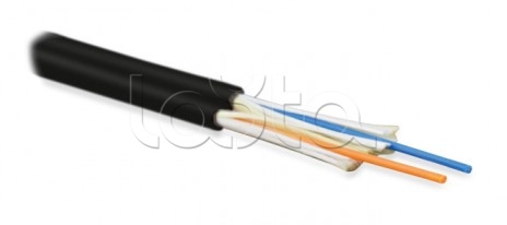 Hyperline FO-D3-IN-9S-2-LSZH-BK, Кабель волоконно-оптический Hyperline FO-D3-IN-9S-2-LSZH-BK
