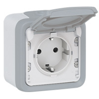 Legrand 069733, Розетка Plexo 2К+3 Legrand 069733