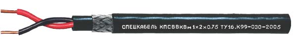 Спецкабель КПСВВКВм 1x2x1.5 (200м), Кабель бронированный, одиночной прокладки, для систем сигнализации и управления КПСВВКВм 1x2x1.5 Спецкабель (200 м)