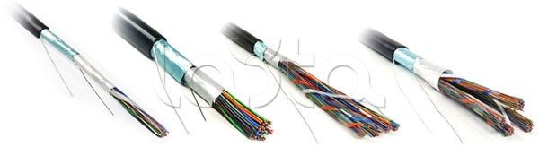 Hyperline FUTP25-C3-S24-OUT-PE-BK, Кабель витая пара, экранированный Hyperline FUTP25-C3-S24-OUT-PE-BK