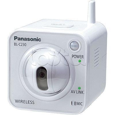 Panasonic BL-C230CE (Wi-Fi), IP-камера видеонаблюдения миниатюрная PTZ Panasonic BL-C230CE (Wi-Fi)