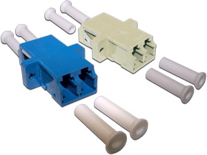 LANMASTER LAN-2LC/S-AM-SM, Адаптер оптический LC, SM, корпус SC, дуплексный LANMASTER LAN-2LC/S-AM-SM