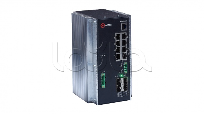 QTECH QSW-3310-12T-I-POE-DC24|Коммутатор 8 портовый QTECH QSW-3310-12T ...