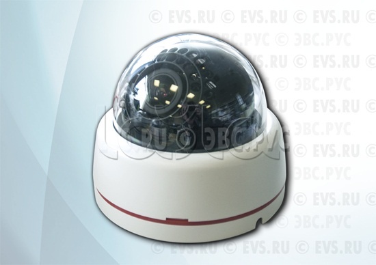 ЭВС VES-557-IP-2.8-12-N, IP-камера видеонаблюдения купольная ЭВС VES-557-IP-2.8-12-N