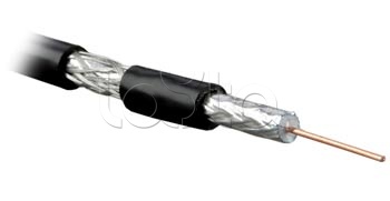 Hyperline COAX-RG59-CU, Кабель коаксиальный RG-59 Hyperline COAX-RG59-CU (100 м)