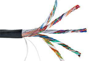 NETLAN EC-UU025-5-PE-BK-3, Кабель связи симметричный, для магистральных сетей, внешней прокладки LAN UTP 25x2x0.47 кат.5 (305 м) NETLAN EC-UU025-5-PE-BK-3