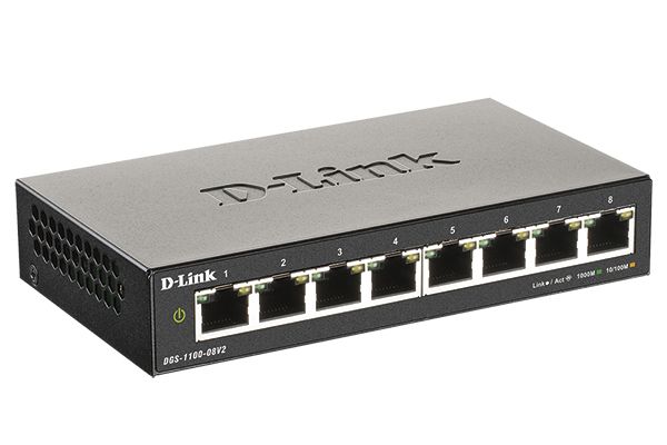 D-Link DGS-1100-08V2/A1A, Коммутатор D-Link DGS-1100-08V2/A1A