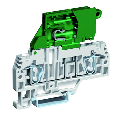 DKC ZHF918MGR, Держатель предохранителя 5x20. Пружина. 4 кв. мм. Серый. DKC ZHF918MGR