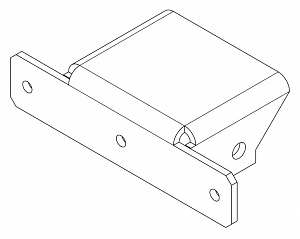 PERCo-MB-16.7, Накладка PERCo-MB-16.7