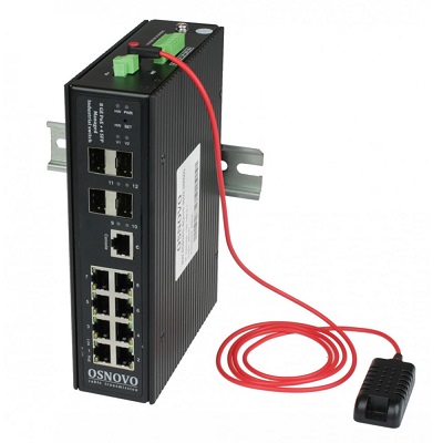 OSNOVO SW-80804/ILS(port 90W,300W), Коммутатор OSNOVO SW-80804/ILS(port 90W,300W)