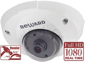 Beward B2710DM (2,8 мм), IP-камера видеонаблюдения уличная купольная Beward B2710DM (2,8 мм)