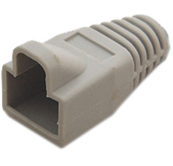 Hyperline BOOT-GY-10, Колпачок изолирующий для разъемов RJ-45 серый (10шт.) Hyperline BOOT-GY-10