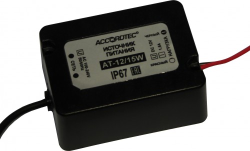 AccordTec AT-12/15W, Источник питания стабилизированный AccordTec AT-12/15W