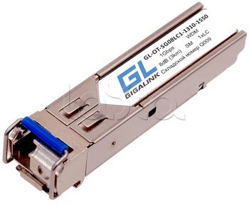 Gigalink GL-OT-SG08LC1-1310-1550-D GL-10TLC-D, Модуль SFP WDM Gigalink GL-OT-SG08LC1-1310-1550-D GL-10TLC-D
