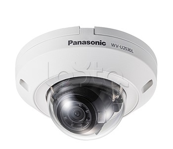 Panasonic WV-U2530L, IP-камера видеонаблюдения купольная Panasonic WV-U2530L