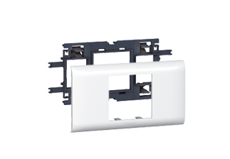 LEGRAND 010952, Суппорт Mosaic на 2 модуля 65 мм LEGRAND 010952