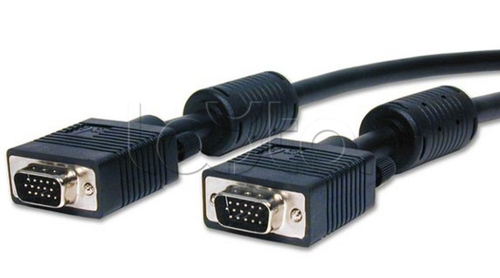 PROCONNECT 17-5505-6, Шнур VGA plug - VGA plug 3М (с ферритами) (10шт/уп) PROCONNECT 17-5505-6