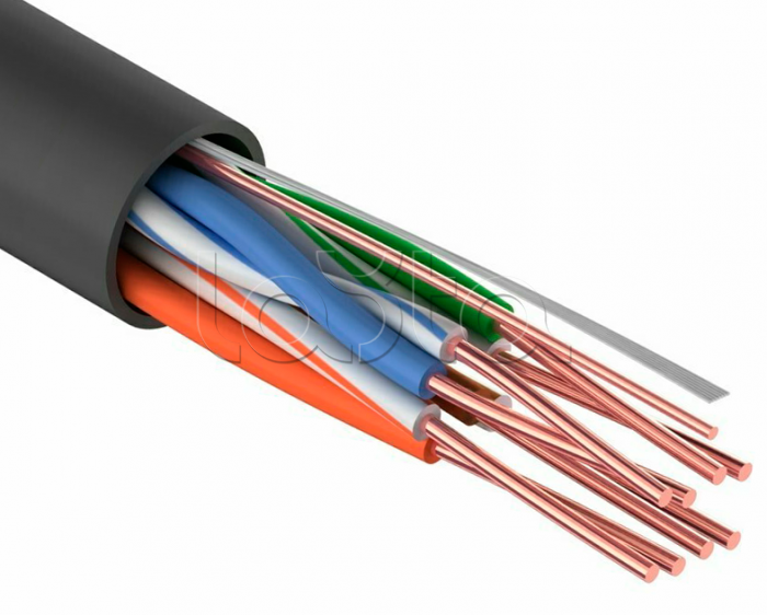 Tantos Кабель UTP 4PR 24AWG (Cu) CAT5E LDPE Outdoor 305м Tantos, Кабель Tantos UTP 4PR 24AWG (Cu) CAT5E LDPE Outdoor 305м Tantos