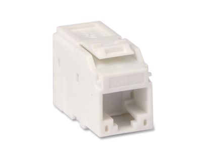 DKC RNK6UWH, Модуль Keystone RJ45 CAT6 не экранированный, белый DKC RNK6UWH