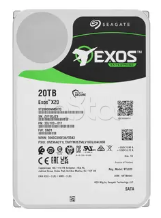 Seagate ST20000NM007D, Жесткий диск HDD 20Tb SATA-III 3.5&quot; Seagate ST20000NM007D