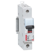 Legrand 404026, Выключатель автоматический TX3 6000 6 кА 1П 230/400 В 10 А 1 модуль Legrand 404026