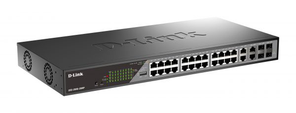 D-Link DSS-200G-28MP/A1A, Настраиваемый L2 коммутатор D-Link DSS-200G-28MP/A1A