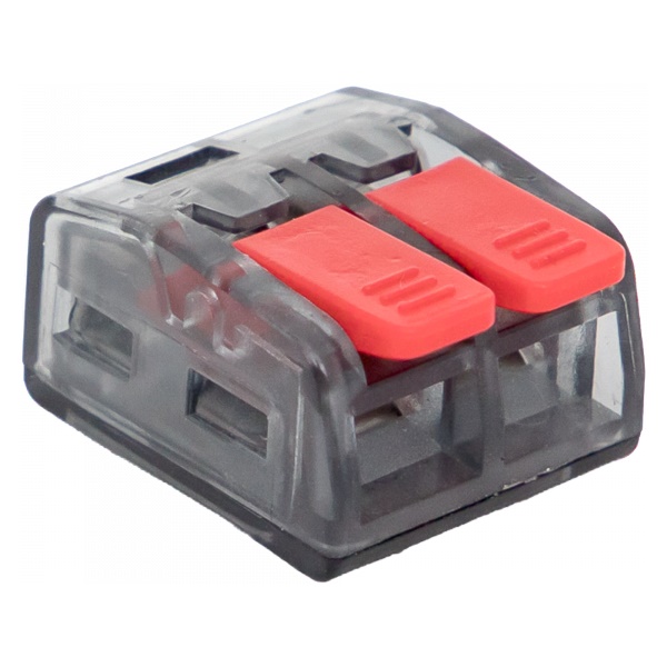Клемма СМК 221-412 2 отв. 0.2-4.0 мм2 (100шт.) EKF PROxima (plc-smk-221-412), Клемма СМК 221-412 2 отверстия 0.2-4.0 мм2 (100шт.) EKF PROxima (plc-smk-221-412)
