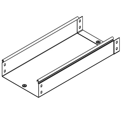 DKC 35024, Лоток неперфорированный металлический 200x50x3000 DKC 35024