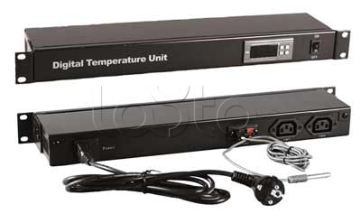 Hyperline TMPC-230V-RAL9004, Панель контрольная микропроцессорная Hyperline TMPC-230V-RAL9004