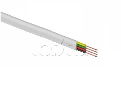 REXANT 01-5101-3, Кабель телефонный 4 жилы ШТЛП-4 CCA REXANT 01-5101-3 (100 м) белый