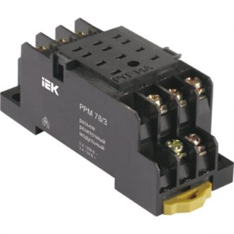 IEK RRP20D-RRM-3, Разъем РРМ78/3 для РЭК78/3 модульный IEK RRP20D-RRM-3