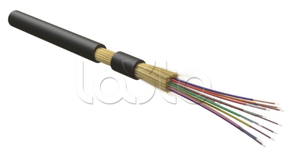 Hyperline FO-MB-IN/OUT-50-144-LSZH-BK, Кабель волоконно-оптический 50/125 (OM2) многомодовый, 144 волокна, безгелевые микротрубки 1.1 мм (micro bundle) , внутренний/внешний, LSZH, нг(А)-HF, –40°C – +70°C, черный FO-MB-IN/OUT-50-144-LSZH-BK Hyperline