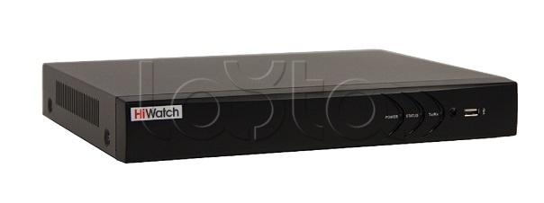HiWatch DS-H108U, Видеорегистратор цифровой гибридный 8 канальный HiWatch DS-H108U
