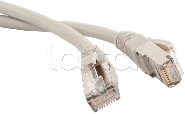 LANMASTER LAN-PC45/S6A-10-GY, Патч-корд LSZH FTP кат.6A, 10 м, серый LANMASTER LAN-PC45/S6A-10-GY