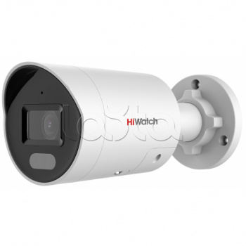 HiWatch Pro IPC-B042C-G2/UL(2.8mm) ColorVu, IP камера видеонаблюдения с  LED-подсветкой в стандартном исполнении HiWatch Pro IPC-B042C-G2/UL(2.8mm) ColorVu